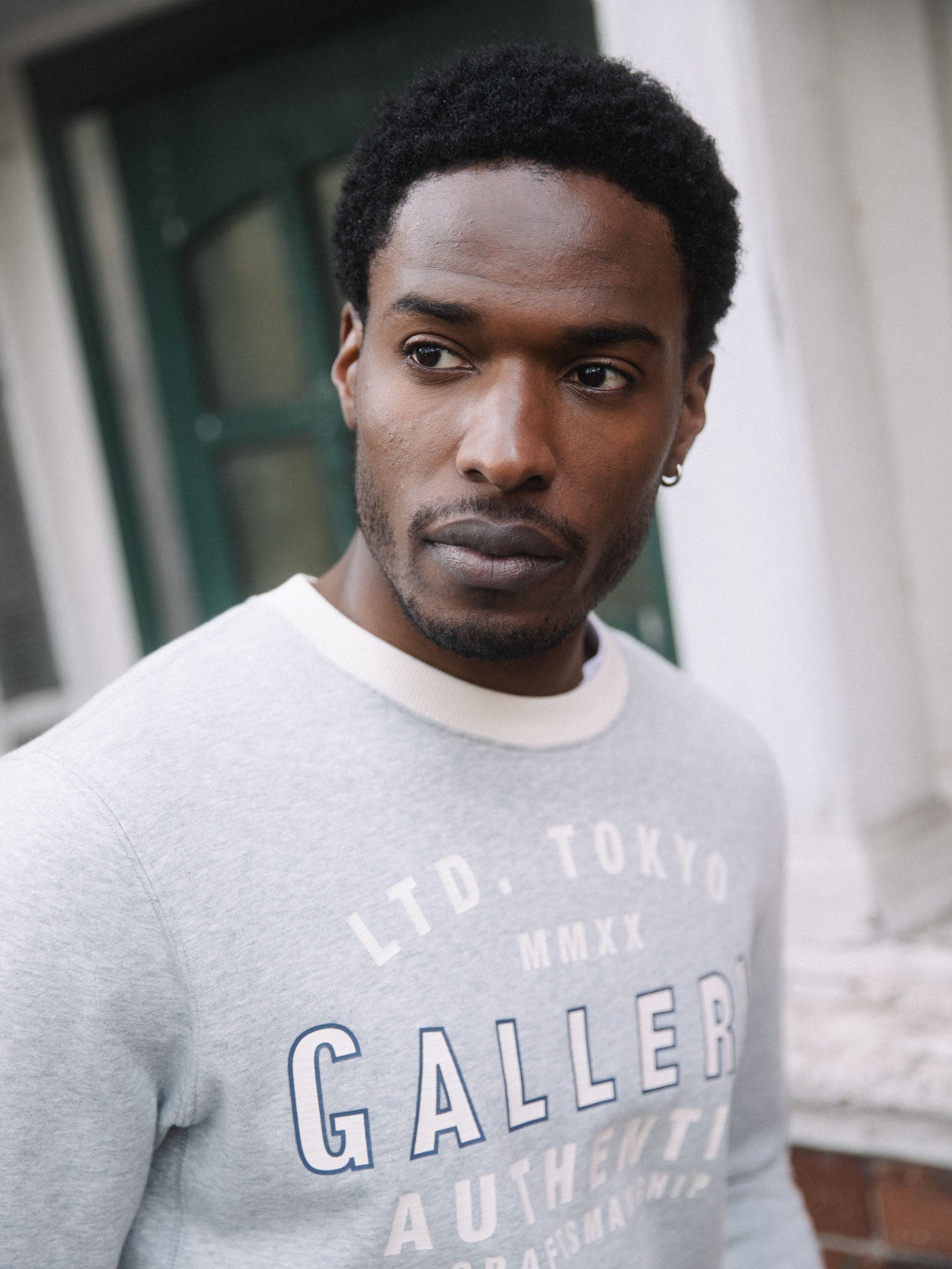 Modelshot / Grey Melange / Detail